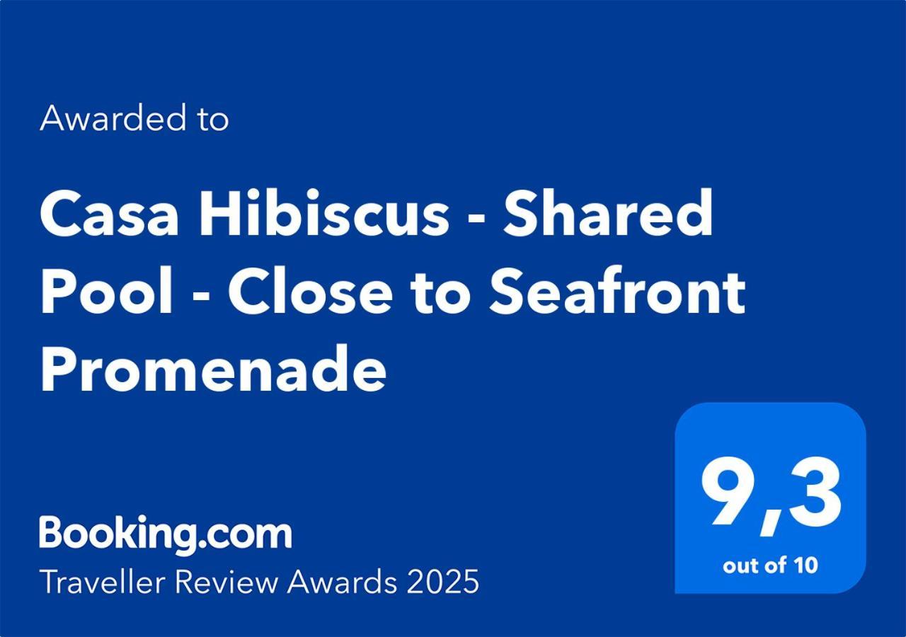 Casa Hibiscus - Shared Pool - Close To Seafront Promenade Пунта-де-Мухерес Экстерьер фото